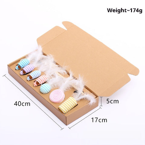 7-Piece Mouse Cat Toy Gift Set for Cats