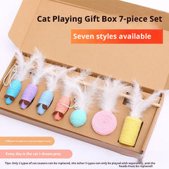 7-Piece Mouse Cat Toy Gift Set for Cats