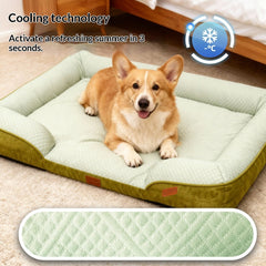 Summer Cooling Washable Detachable Dog Cat Pet Bed
