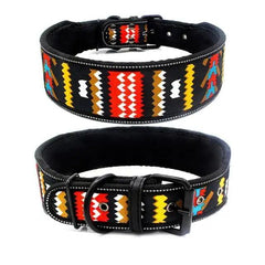 Reflective Adjustable Dog Collar with Buckle Multiple Colors