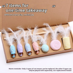7-Piece Mouse Cat Toy Gift Set for Cats