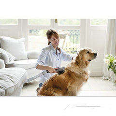 Pet Grooming Brush Vacuum Attachment for Hair Removal