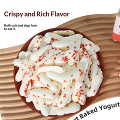 Baked Yogurt Milk Cranberry Cheese Pet Treats