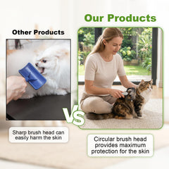 Double-Sided Dematting Comb for Dogs and Cats Grooming