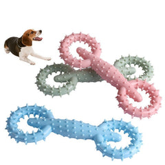 Pull Ring Dog Chew Toy for Interactive Play