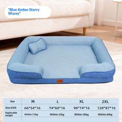 Summer Cooling Washable Detachable Dog Cat Pet Bed
