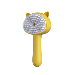 Rechargeable Self-Cleaning Mist Pet Grooming Slicker Brush