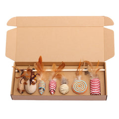 7-Piece Mouse Cat Toy Gift Set for Cats