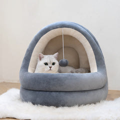 High Quality Cat House Bed with Cozy Sofa Mat