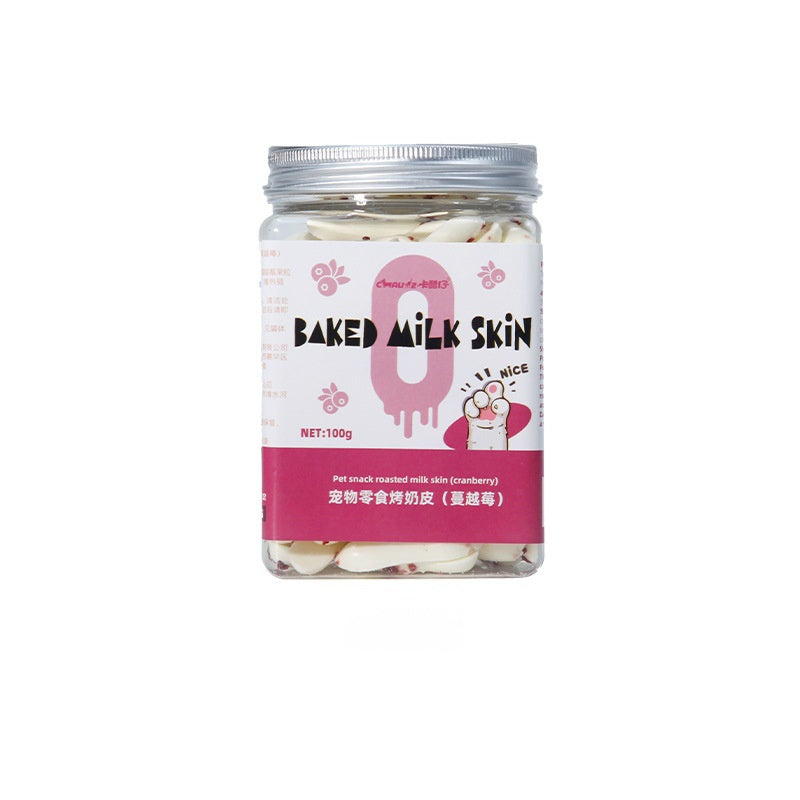 Baked Yogurt Milk Cranberry Cheese Pet Treats