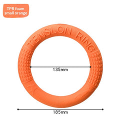 Soft Pull-Ring Flying Disc Dog Training Toy Durable