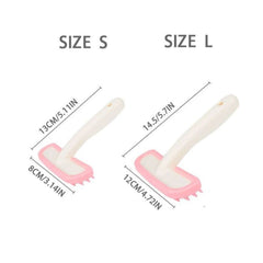 Silicone Small Pet Grooming Brush for Rabbits Guinea Pigs