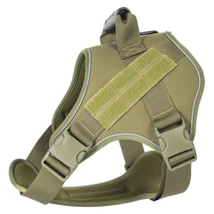 Breathable Tactical Dog Harness with Traction Rope