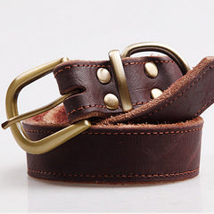 Cowhide Pet Collar for Small Medium Dogs