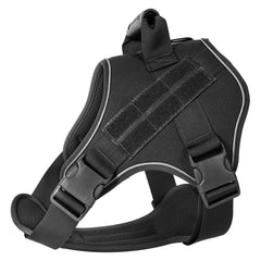 Breathable Tactical Dog Harness with Traction Rope