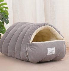 Three-Dimensional Fenced Winter Thickened Cat Bed Warm