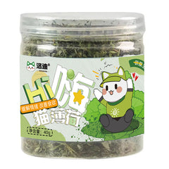 Cat Grass Leaves Treats and Teaser Toy