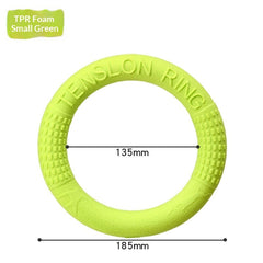Soft Pull-Ring Flying Disc Dog Training Toy Durable