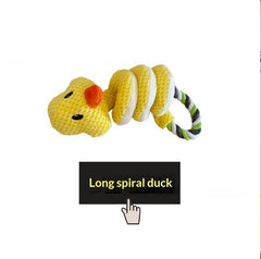 Puppy Tug-of-War Plush Crinkle Chew Toy