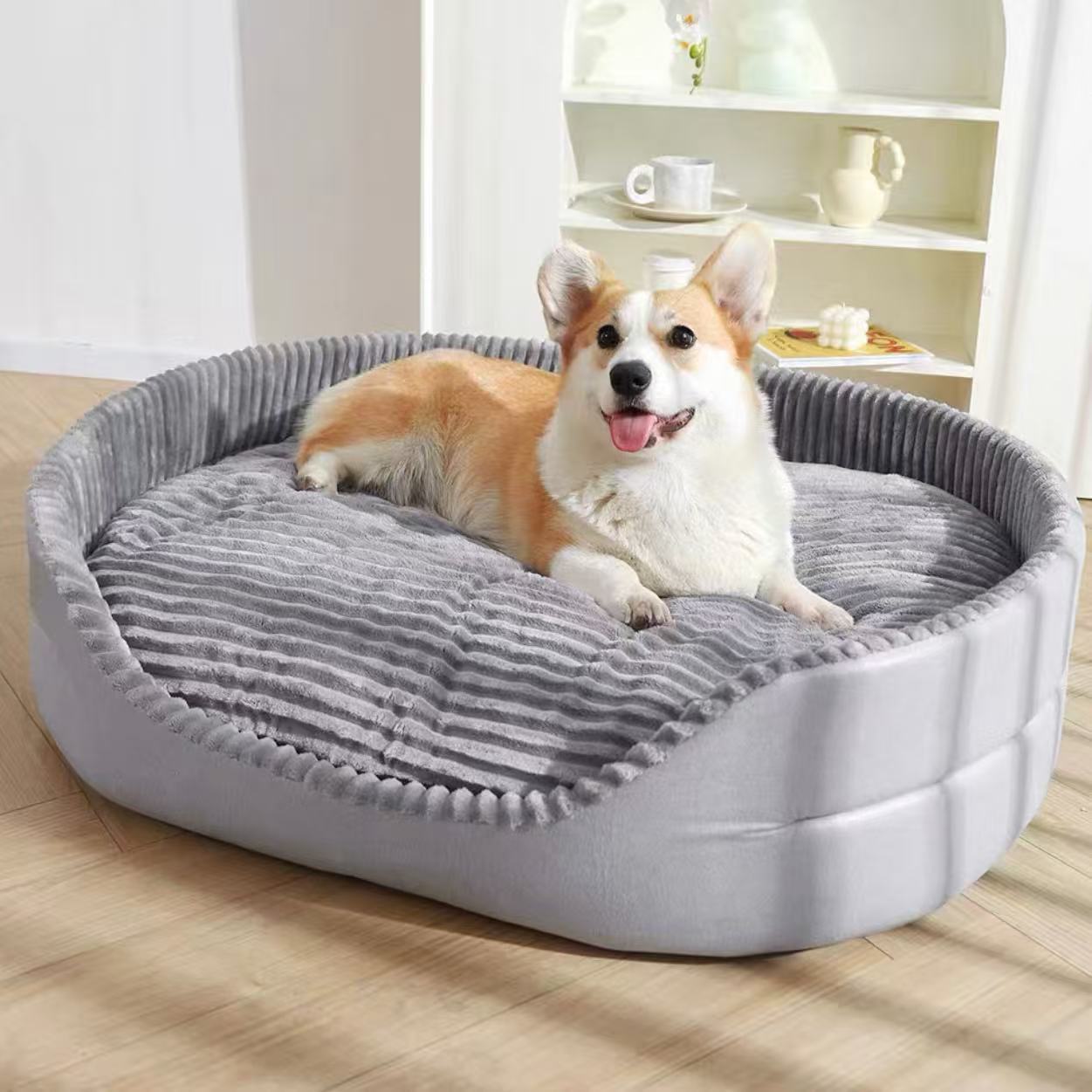 All-Season Thickened Dog Bed for Home Comfort