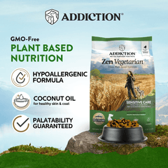 Zen Vegetarian Dry Dog Food Complete Nutrition Formula
