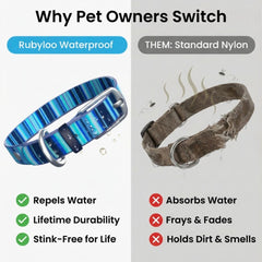 Waterproof Washable Stink-Proof Durable Dog Collar