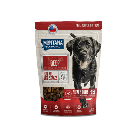 Grain-Free Beef Freeze-Dried Raw Dog Food Formula
