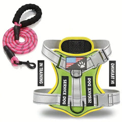 Escape Proof No-Pull Dog Harness and Leash Set
