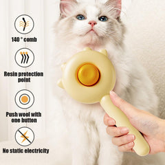 Pet Massage Grooming Comb for Cats Dogs Hair Removal
