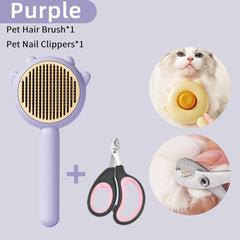 Pet Massage Grooming Comb for Cats Dogs Hair Removal