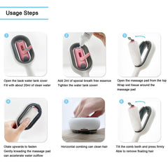 Pet Grooming Comb for Cats Dogs Hair Removal