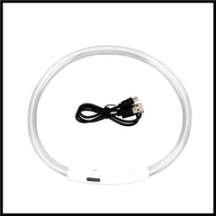 USB Rechargeable LED Pet Dog Safety Collar Bright