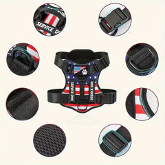 Escape Proof No-Pull Dog Harness and Leash Set