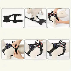 Escape Proof No-Pull Dog Harness and Leash Set