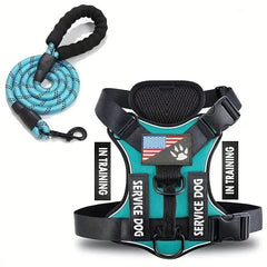Escape Proof No-Pull Dog Harness and Leash Set