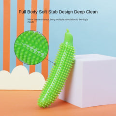 Cucumber Dog Teething Toy Bite Resistant Chew Stick