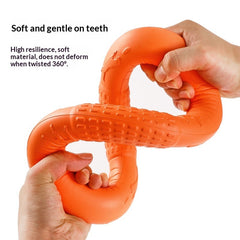 Soft Pull-Ring Flying Disc Dog Training Toy Durable