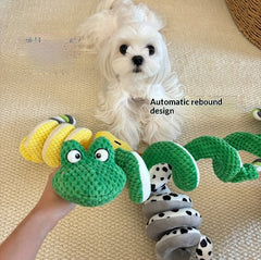 Puppy Tug-of-War Plush Crinkle Chew Toy