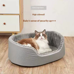 All-Season Thickened Dog Bed for Home Comfort
