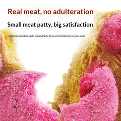 Wholesale Freeze-Dried Bone Meat Patties Cat Treats