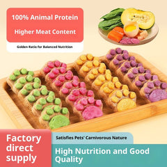 Wholesale Freeze-Dried Bone Meat Patties Cat Treats