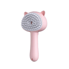 Rechargeable Self-Cleaning Mist Pet Grooming Slicker Brush
