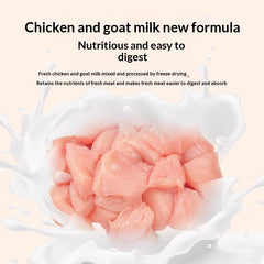 Freeze-Dried Goat Milk Chicken Chew Sticks Pet Treats
