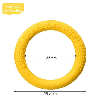 Soft Pull-Ring Flying Disc Dog Training Toy Durable