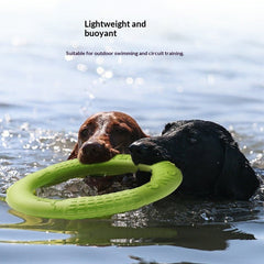 Soft Pull-Ring Flying Disc Dog Training Toy Durable