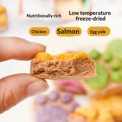 Wholesale Freeze-Dried Bone Meat Patties Cat Treats
