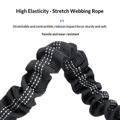 Retractable Shock-Absorbing Extendable Pet Leash for Dogs