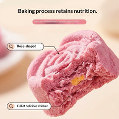 Freeze-Dried Cranberry Rose Biscuits Cat Treats