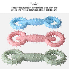 Pull Ring Dog Chew Toy for Interactive Play
