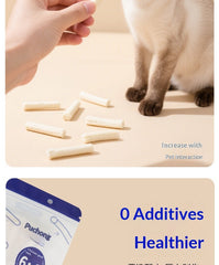 Chicken Goat Milk Stick Cat Treats Packaged Snacks